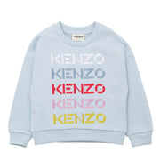 Kenzo Kids Multi-Coloured Repeat Logo Sweatshirt