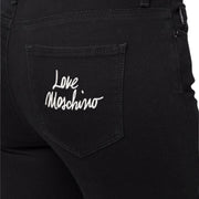 Love Moschino Black Logo Skinny Denim Jeans