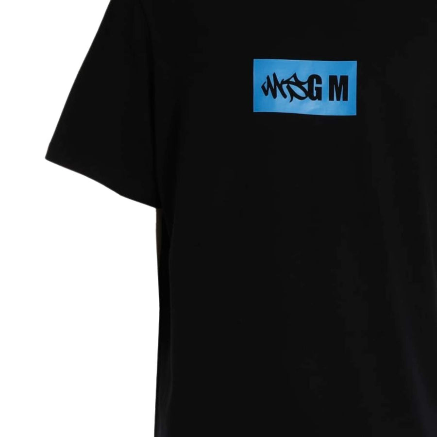 MSGM Block Logo Crew Neck T-Shirt
