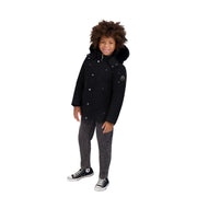 Moose Knuckles Kids Black Unisex Parka