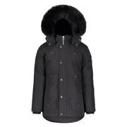 Moose Knuckles Kids Black Unisex Parka