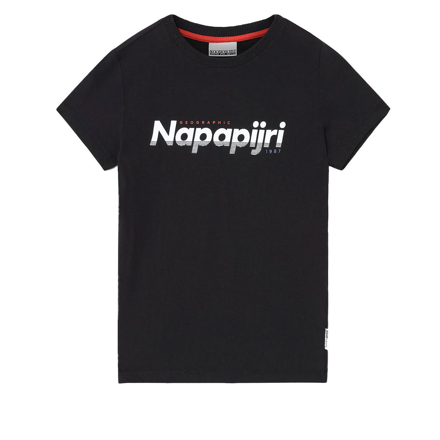 Napapijri Junior Short Sleeve Navy Saloy T-shirt