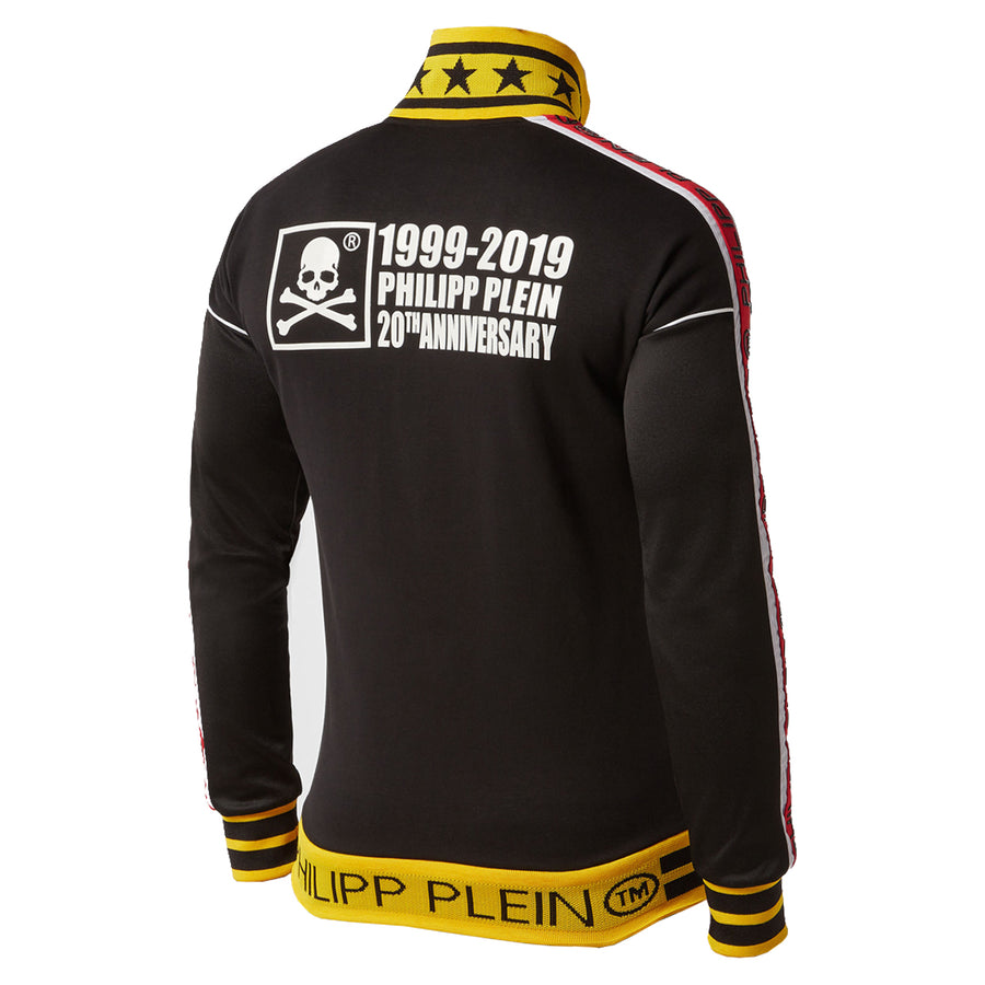 Philipp Plein Black 20th Anniversary Jogging Jacket