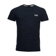 Superdry Navy Logo Embroidered T-shirt