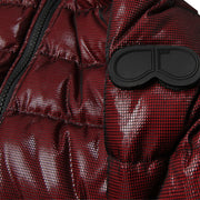 Al Riders on the Storm Kids Red Mesh Padded Jacket  logo