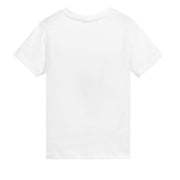Balmain Kids White Logo T-shirt