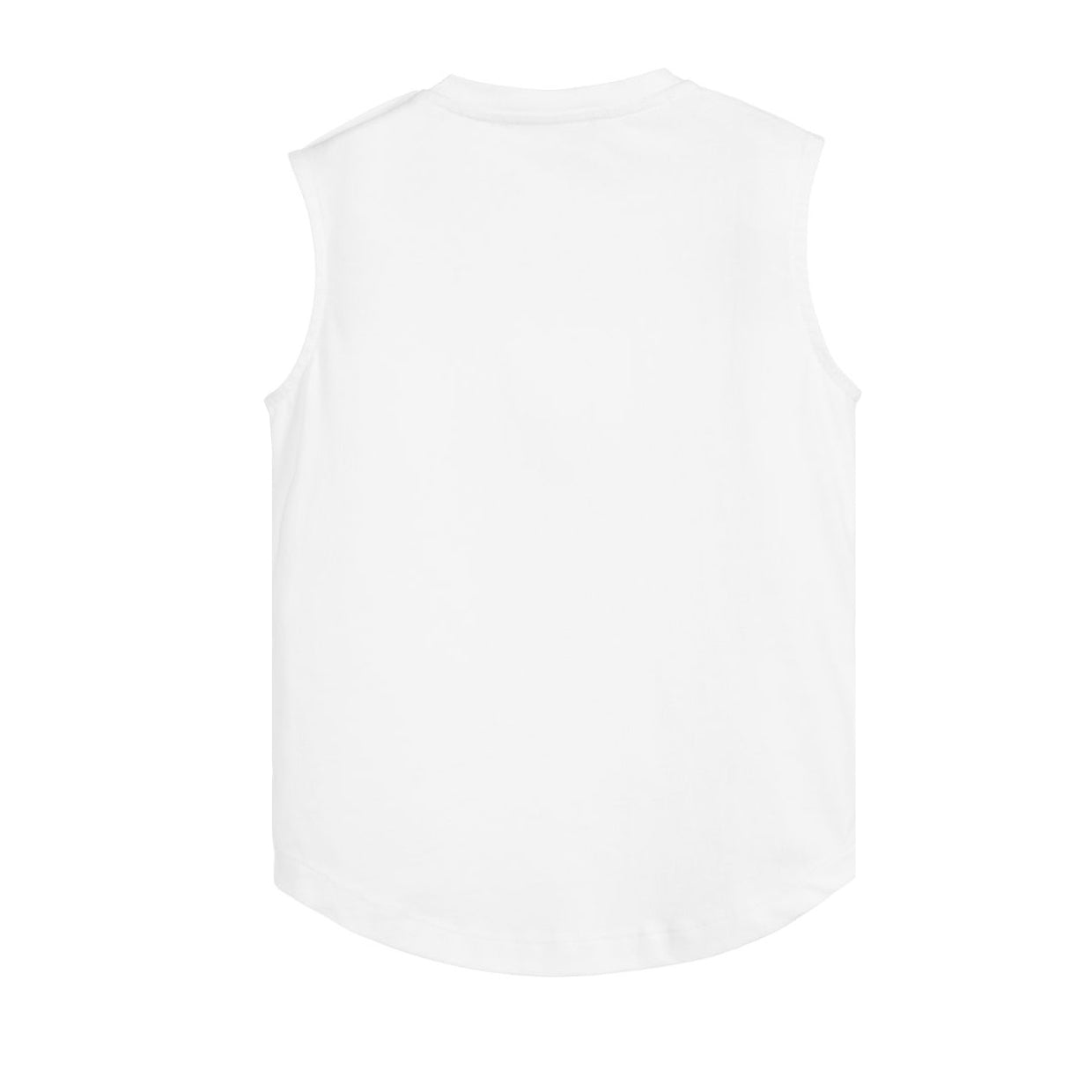 Balmain Kids Logo Print Tank Top