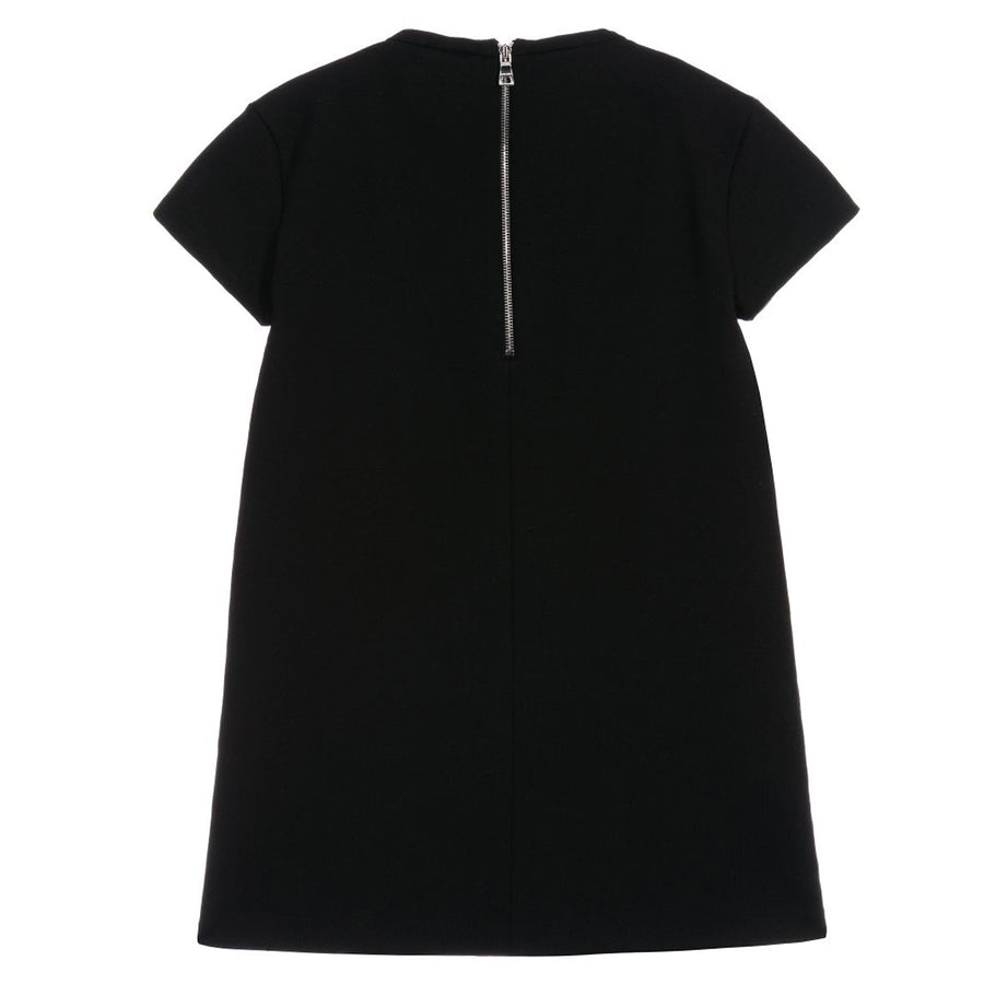 Balmain Kids Black Embellished Dress