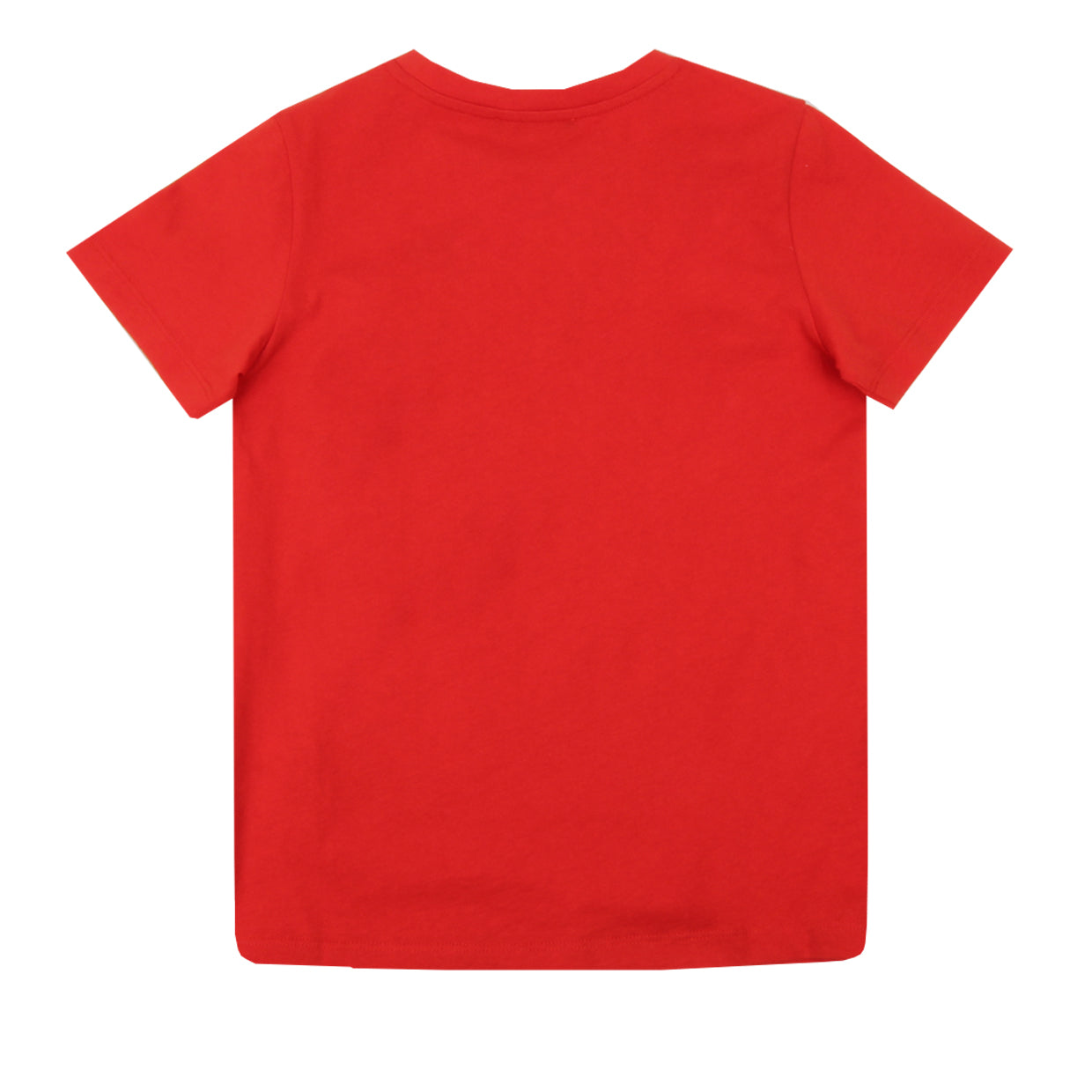 Balmain Kids White and Red Logo T-shirt