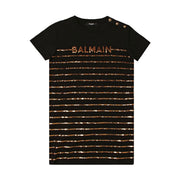 Balmain Kids Sequin T-shirt Dress