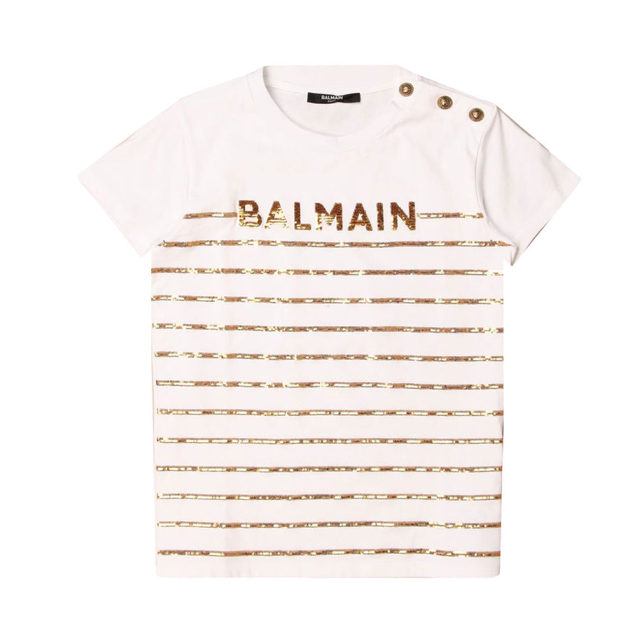 Balmain Kids Sparkle T-Shirt