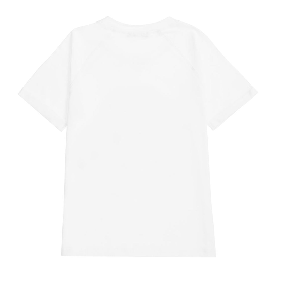 Balmain Kids White Textured Logo T-shirt