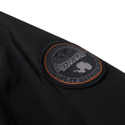 Napapijri Junior Black Rainforest Jacket Detail 1