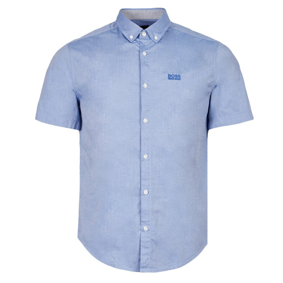 Hugo Boss Biadia_R Blue Short Sleeve Shirt