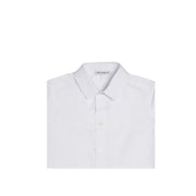 Dolce & Gabbana Stretch Cotton White Poplin Shirt - Retro Designer Wear