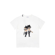 Dolce & Gabbana Jazz White T-Shirt - Retro Designer Wear