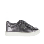 Dolce & Gabbana Kids Grey Metallic Trainers - Retro Designer Wear