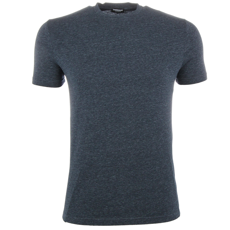 DSquared2 Blue Sleeve Logo T-Shirt Front