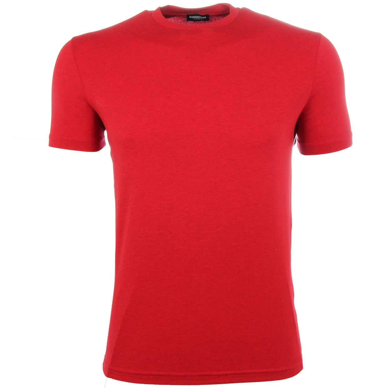 DSquared2 Red Sleeve Logo T-Shirt Front