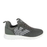 EA7 Simple Racer Green Trainers Side 1