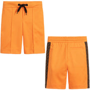 Fendi Junior FF Logo Shorts