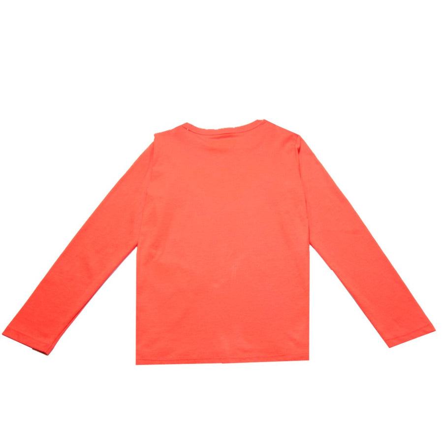 Armani Junior Red Long Sleeved T-shirt