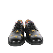 Gucci Kids Bees & Stars Black Shoes Front