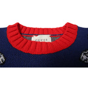 Gucci Boys Bee Knitted Wool Jumper label