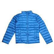 Pyrenex Kids Quilted Blue Down Jacket - Retro Designer Wear
