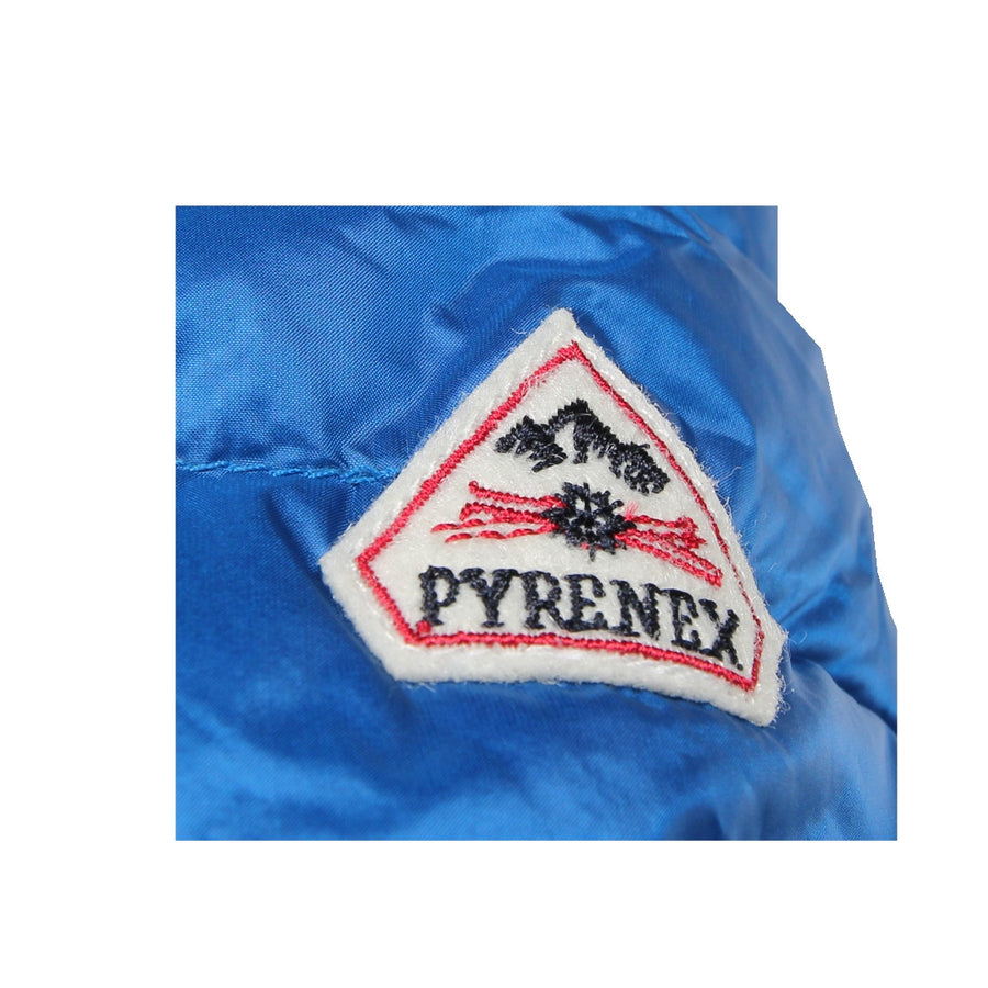 Pyrenex Kids Quilted Blue Down Jacket - Retro Designer Wear