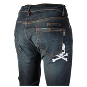Philipp Plein Denim Super Straight Cut Jeans