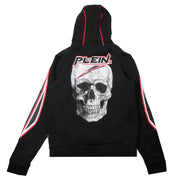 Philipp Plein Junior Space Plein Black Sweat Jacket
