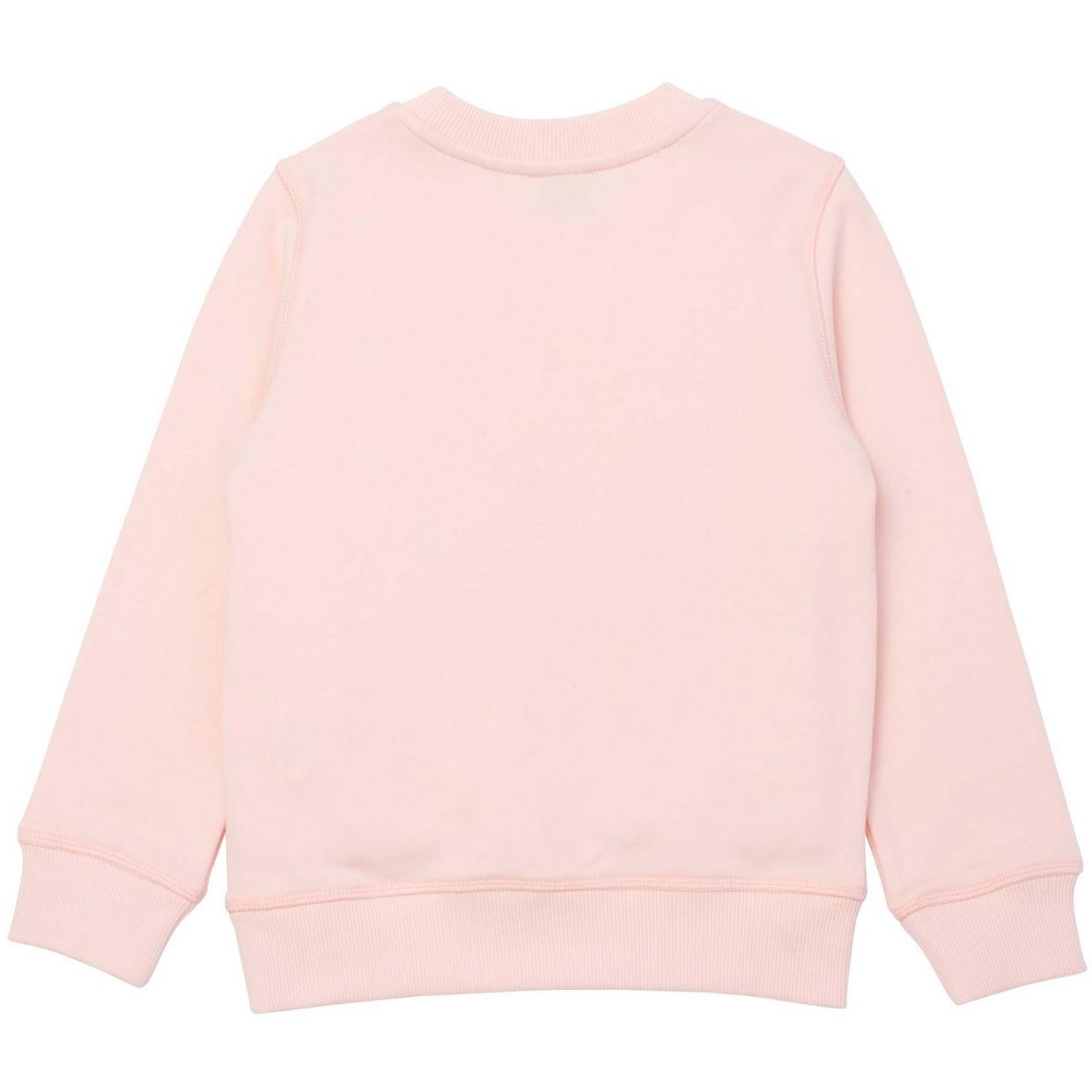 Kenzo Kids Pink Logo Sweatshirt