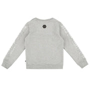 Philipp Plein Junior Diamante Logo Sweatshirt