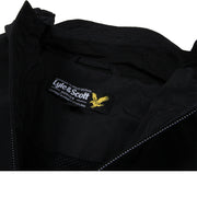 Lyle & Scott Junior Black Lightweight Hooded Jacket label 