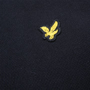 Lyle & Scott Junior Black Crew Neck Sweatshirt logo