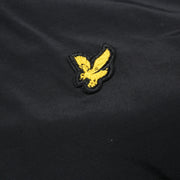 Lyle & Scott Junior Hooded Padded Black Jacket logo