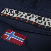 Napapijri Junior Navy Rainforest Jacket d1