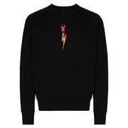 Neil Barrett Black Fire Star Print Sweatshirt
