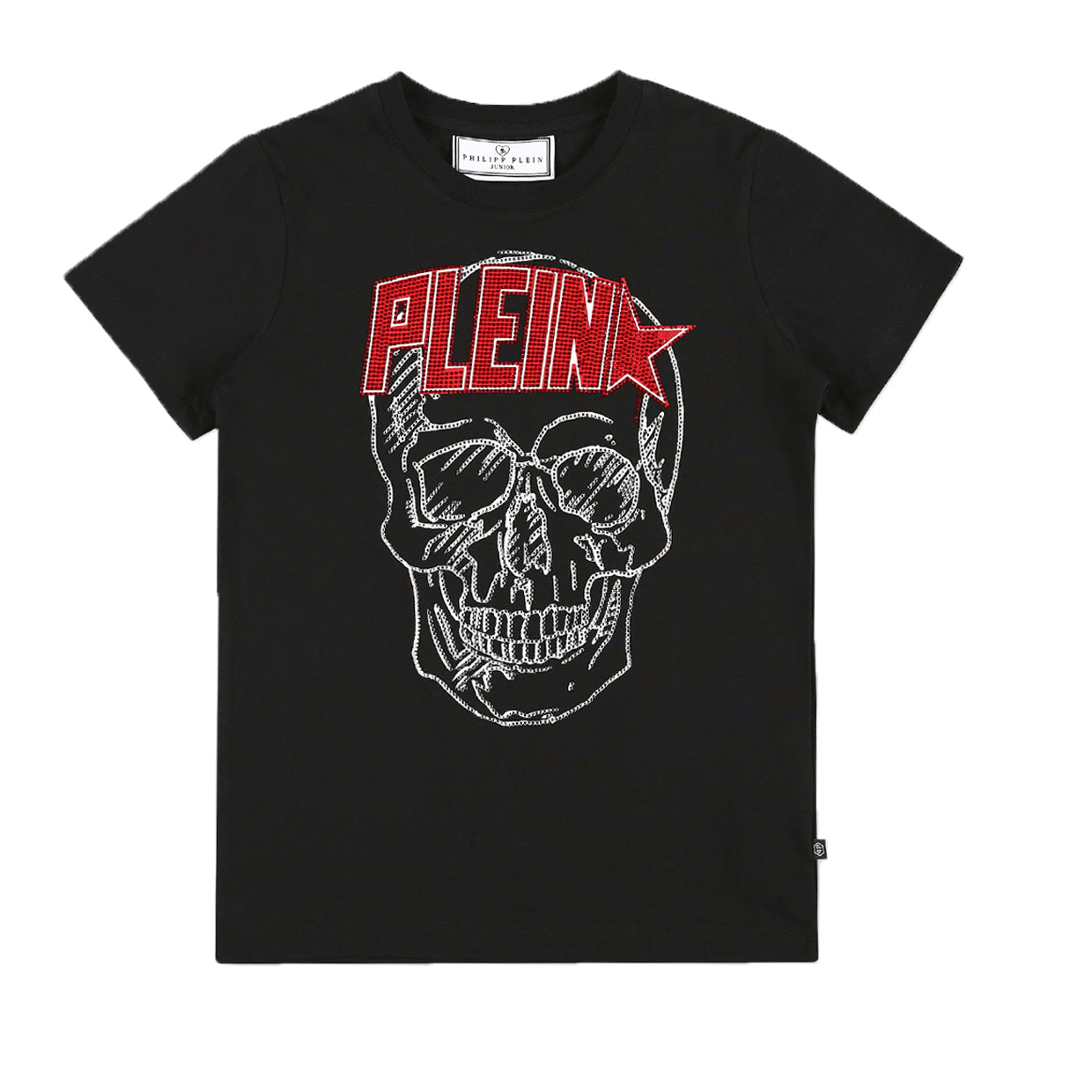 Philipp Plein Junior Plein Star T shirt Retro Designer Wear