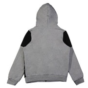 Philipp Plein Junior Grey Embossed Logo Sweat Jacket