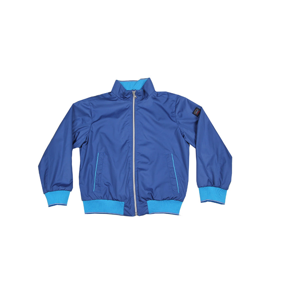 Paul & Shark Kids Blue Zip Up Jacket - Retro Designer Wear