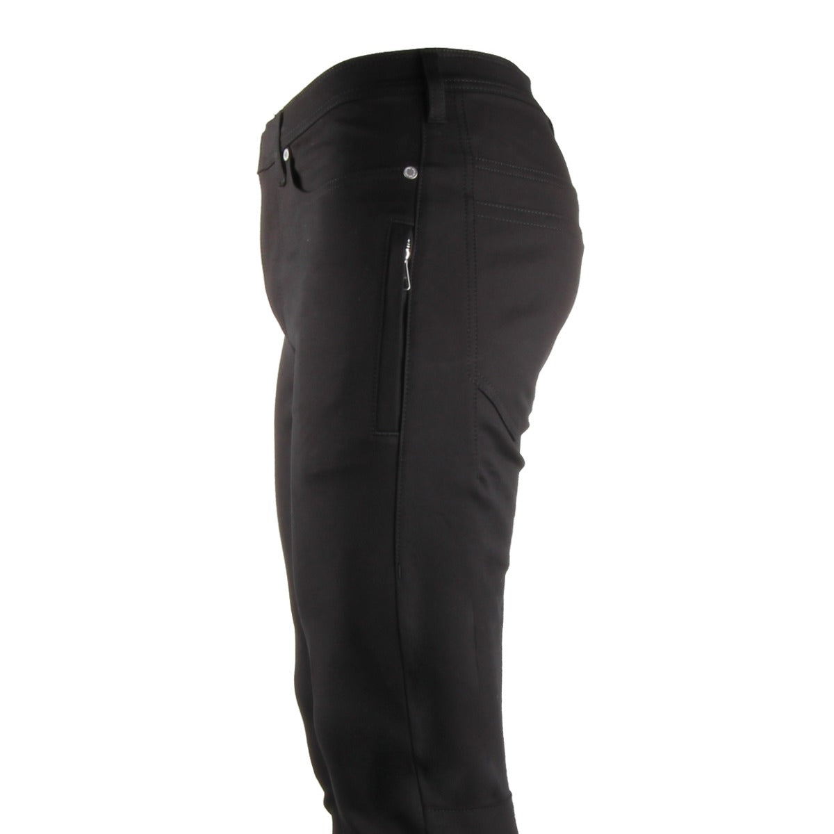 Neil Barrett Black Stretch Super Skinny Jeans Detail 