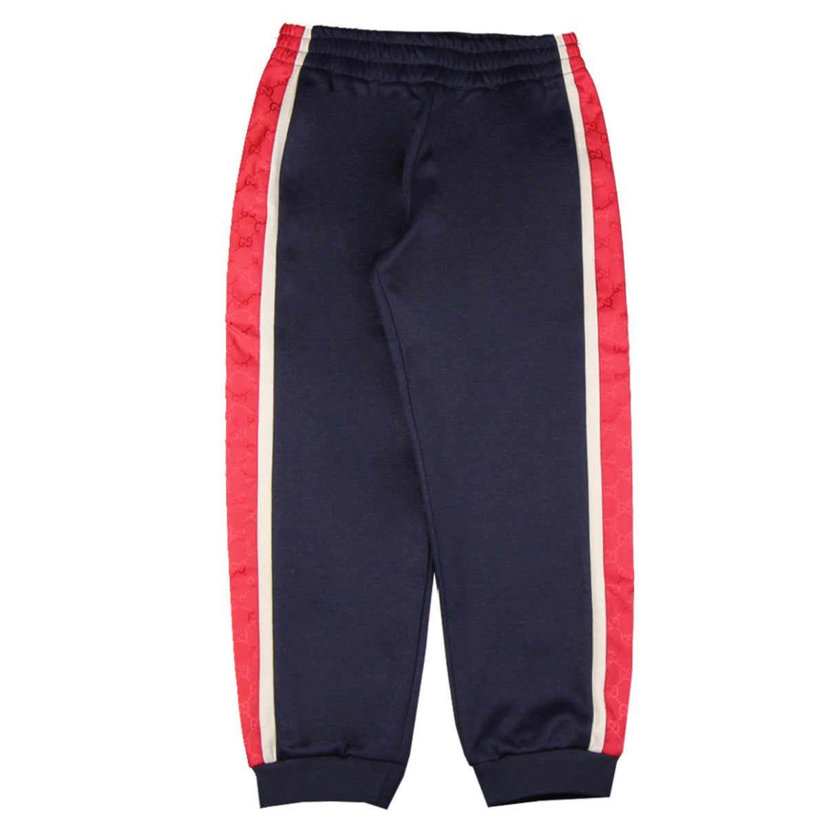 Gucci Kids Blue GG Print Trousers front 
