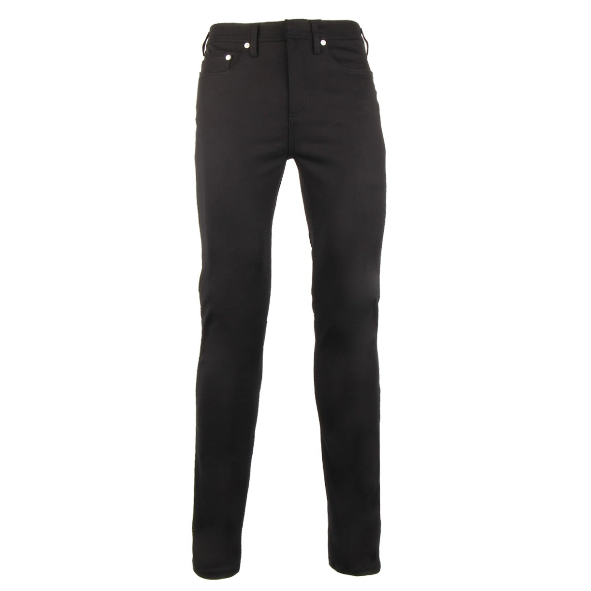 Neil Barrett Black Stretch Super Skinny Jeans Front 