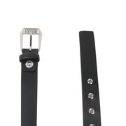 Versace Jeans Couture Embossed Logo Buckle Belt