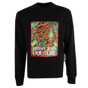 Versace Jeans Couture Tropical Tiger Print Sweatshirt