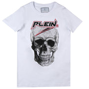 Philipp Plein Junior SS Space Plein White T-shirt front 