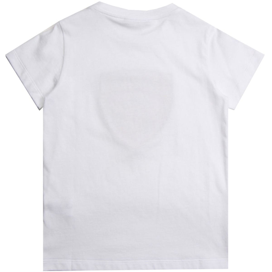 Balmain Kids White Logo Applique T-Shirt