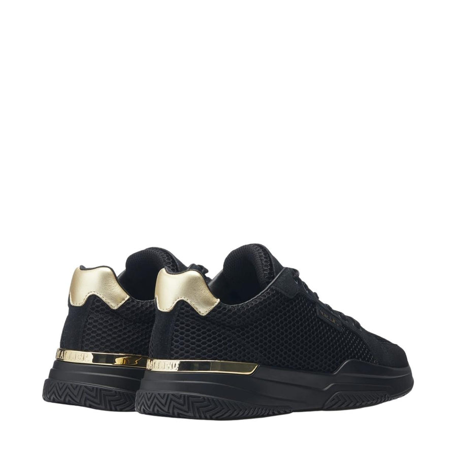 Miss Mallet Black Kingsland Midnight Gold Sneaker